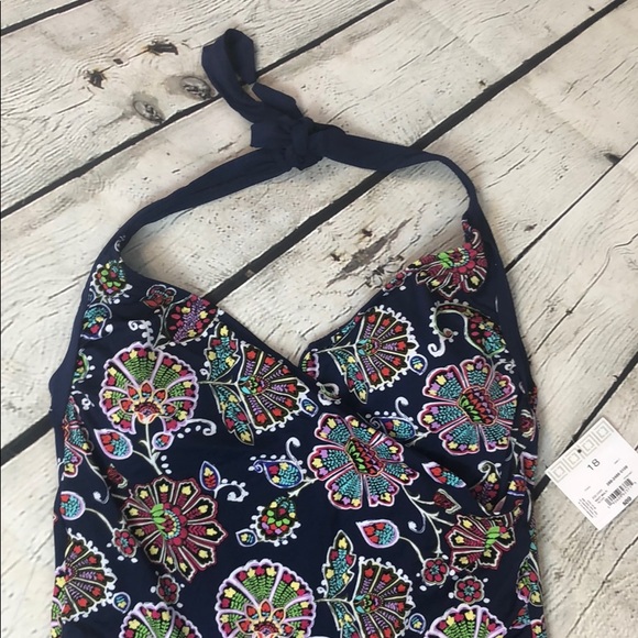 Liz Claiborne One Piece Swimsuit - Picture 2 of 9